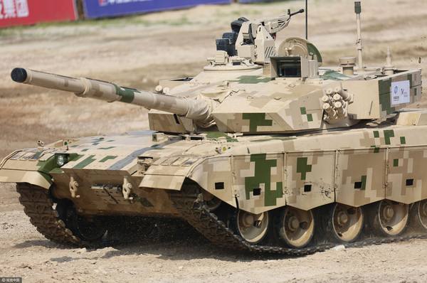 中国最先进的坦克 MBT-3000主战坦克