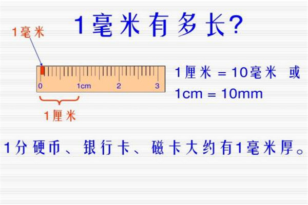 cm和mm有什么区别 了解更多cm和mm的知识