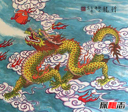 飞机上拍到真龙,真龙现身征兆着什么?